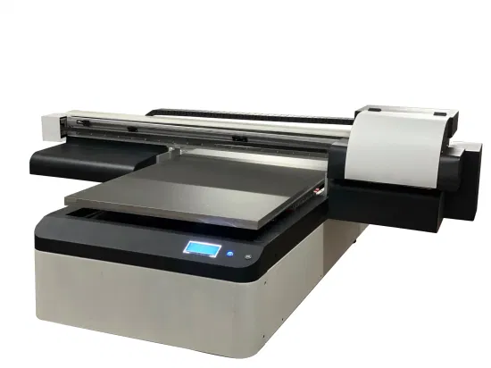 Планшетный УФ-принтер со светодиодной подсветкой 6090, струйный принтер с головкой XP600/I3200, цифровая печатная машина